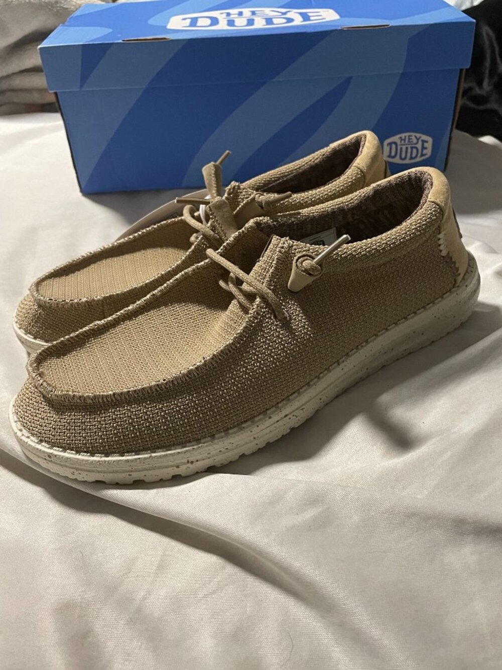Hey Dude Wally Sport Mesh Slip-On Shoes NWT